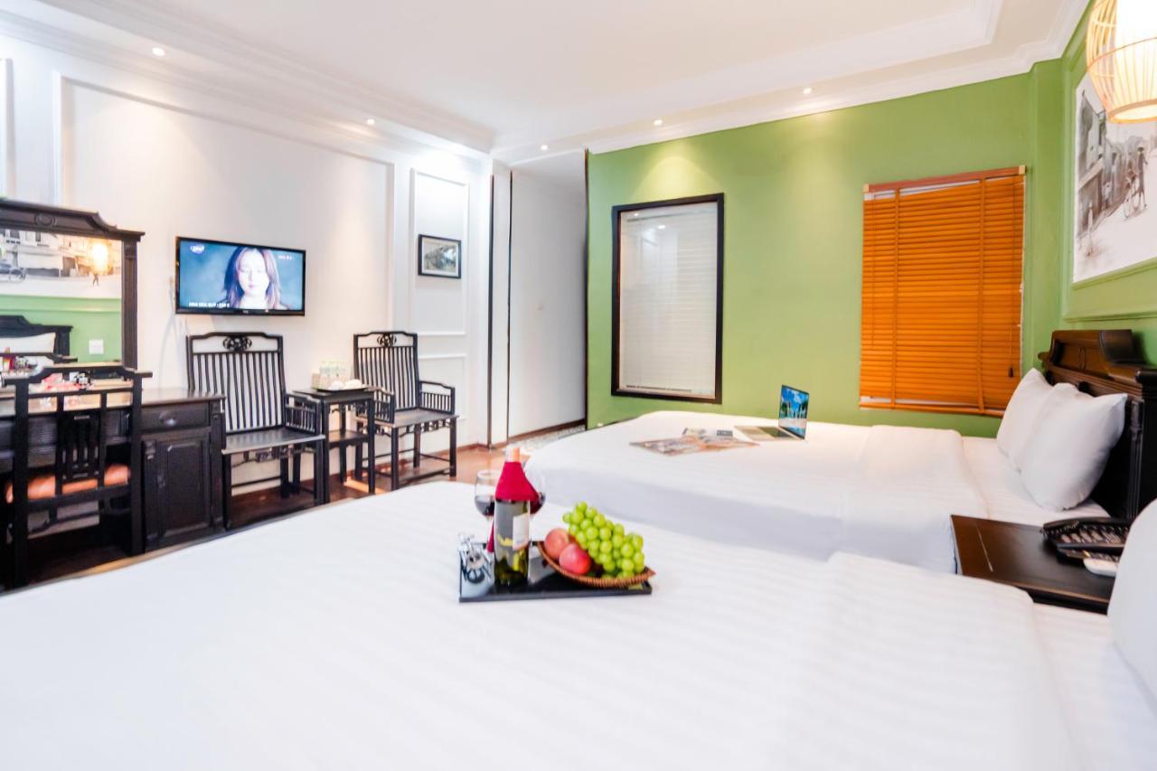 Sena Boutique Hotel & Travel Hanoi Exterior foto